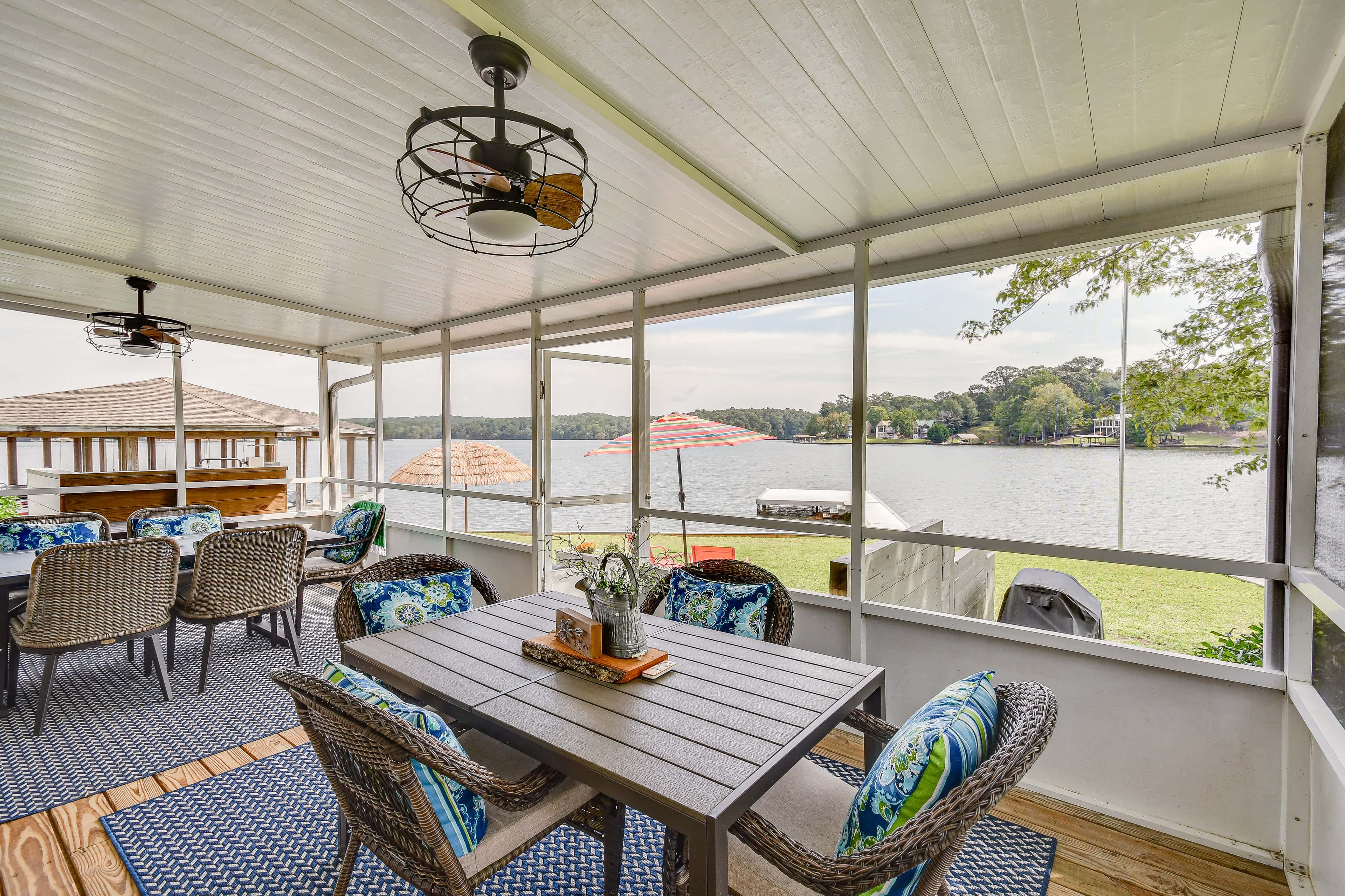 Lake Martin Retreat w/ Private Dock & Boat Launch