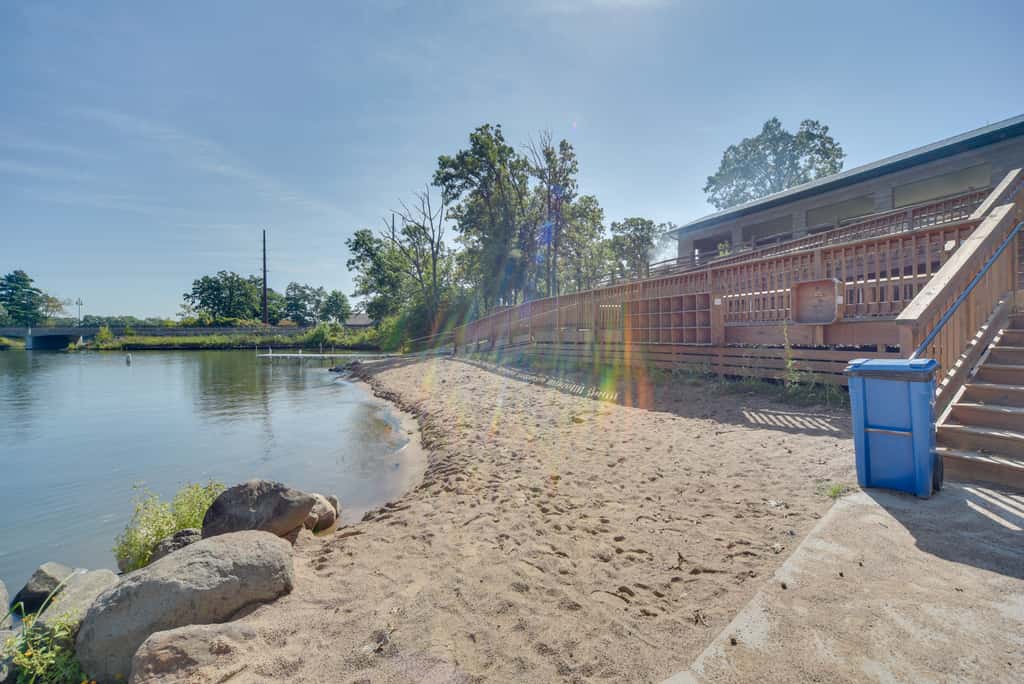Pet Friendly  w/ Private Dock - Steps to Rice Lake