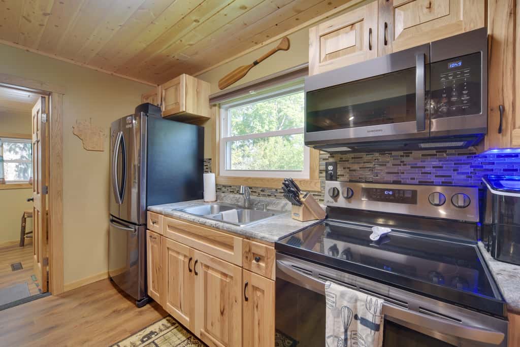 Pet Friendly  w/ Private Dock - Steps to Rice Lake