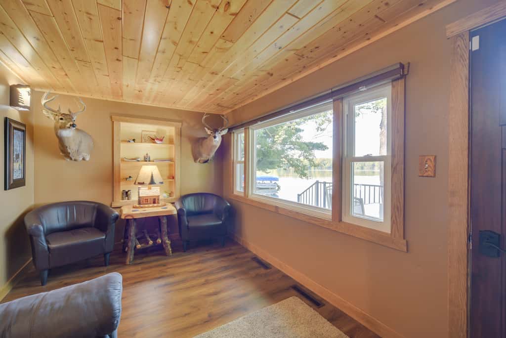 Pet Friendly  w/ Private Dock - Steps to Rice Lake