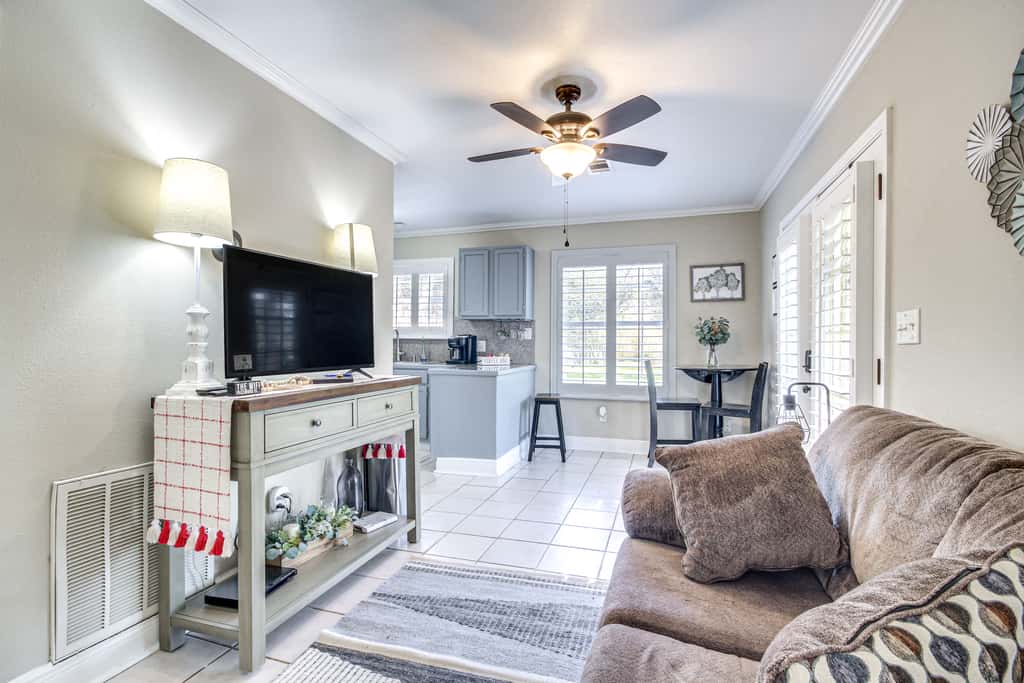 Walk to Beach: Waveland Retreat w/ Yard!