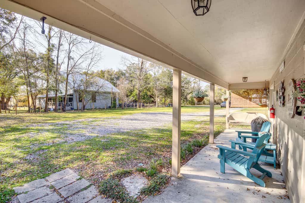 Walk to Beach: Waveland Retreat w/ Yard!