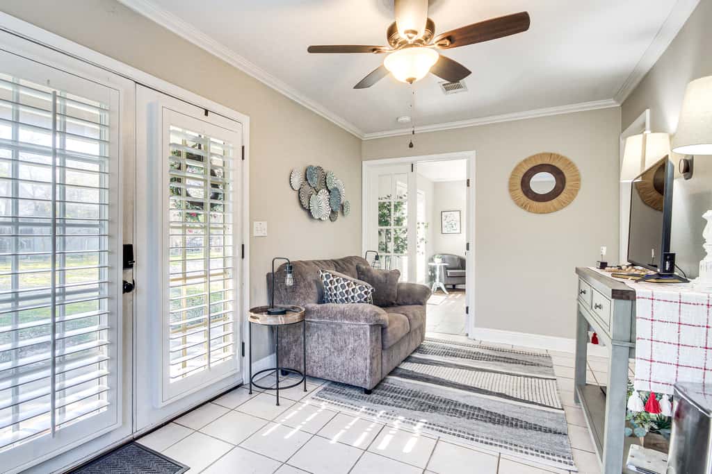 Walk to Beach: Waveland Retreat w/ Yard!