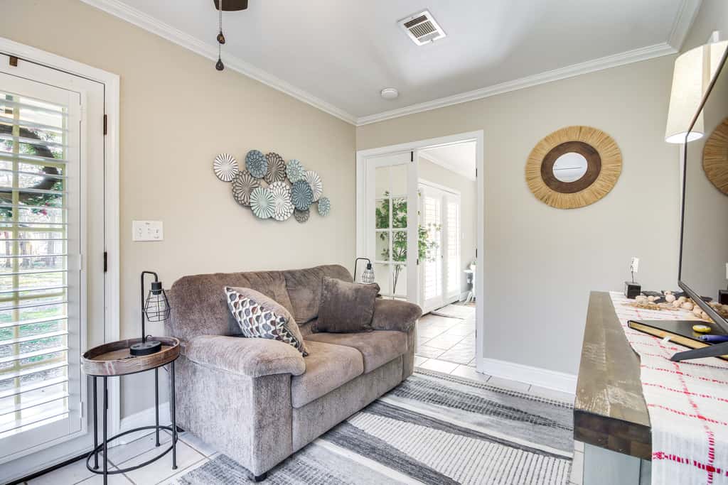 Walk to Beach: Waveland Retreat w/ Yard!
