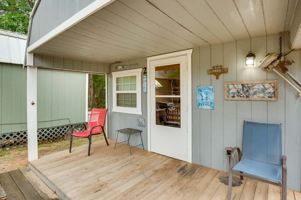 Lake Fork Studio Cabin w/ Dock + Boat Ramp!