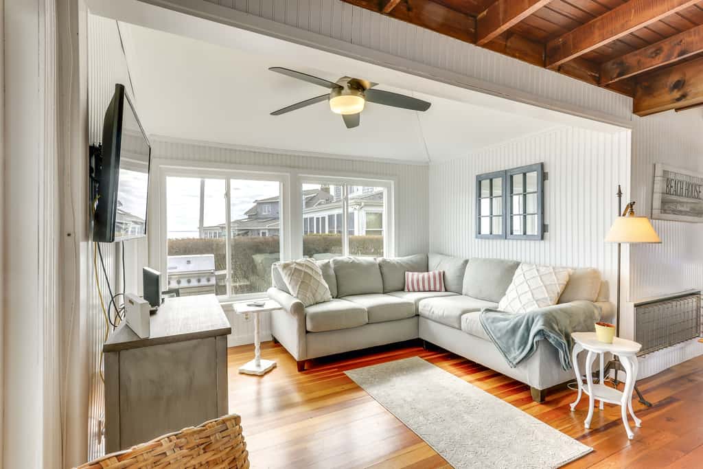 Dreamy Waterfront Westbrook Home on Private Beach