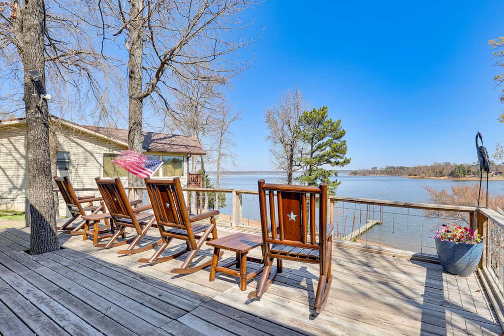 Classic Lake O' the Pines Retreat! Dock, Fire Pit