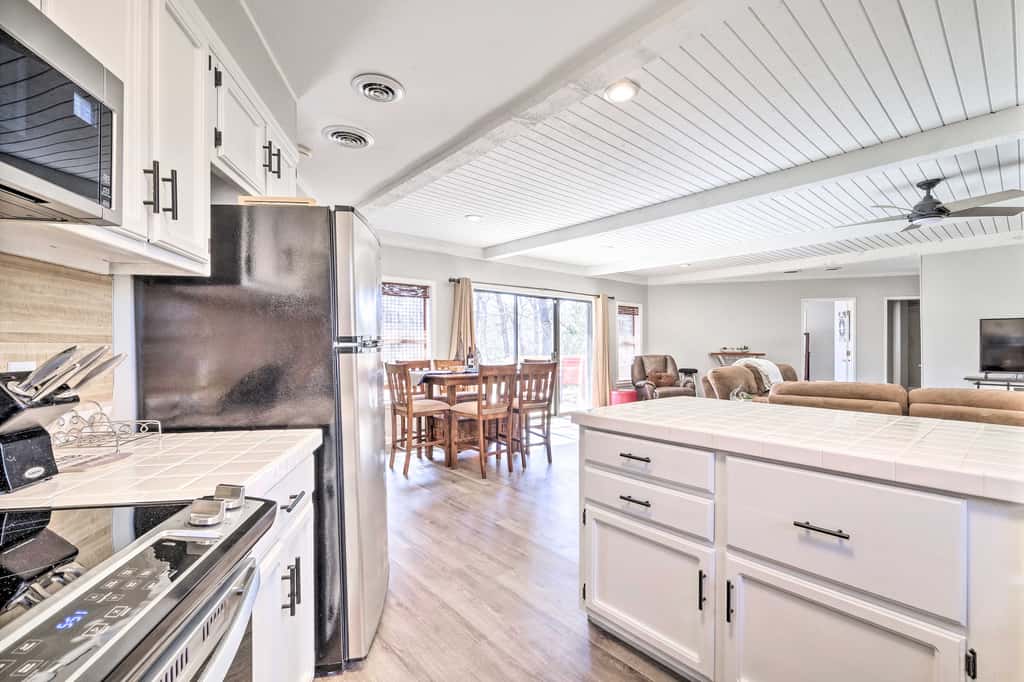 Dock + Lake Access! Updated Cottage in Afton