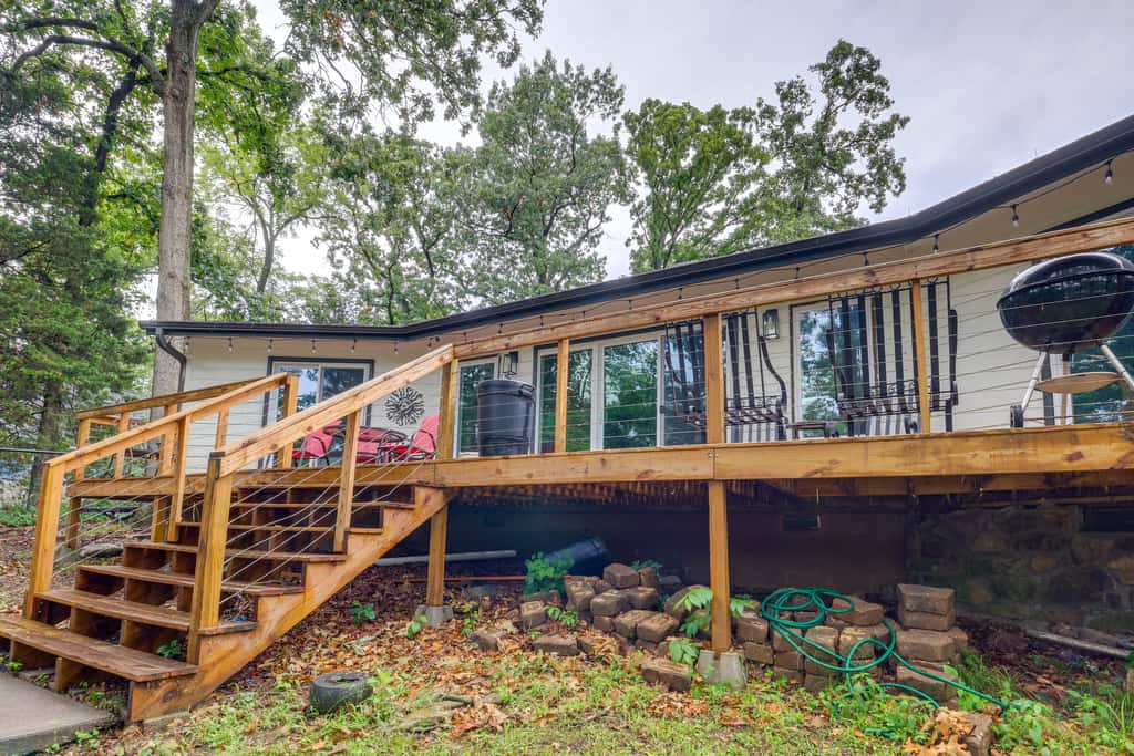 Dock + Lake Access! Updated Cottage in Afton