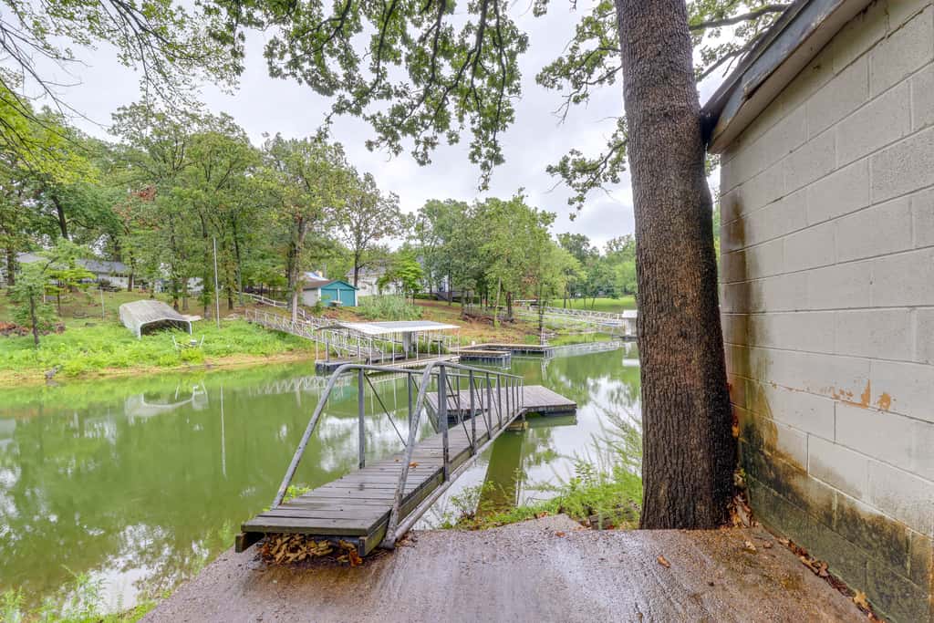 Dock + Lake Access! Updated Cottage in Afton