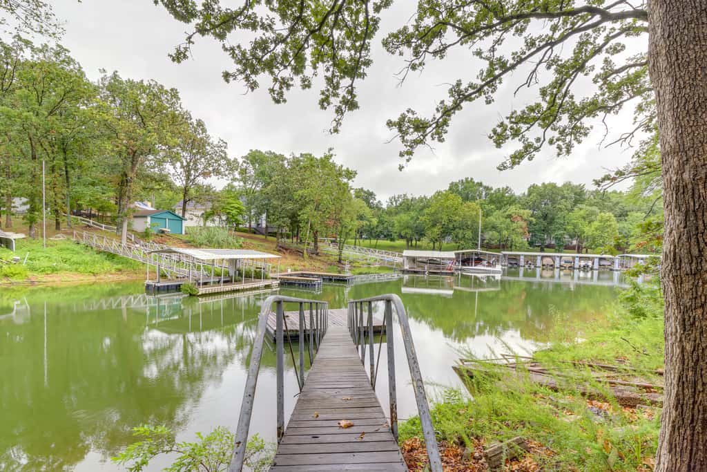 Dock + Lake Access! Updated Cottage in Afton