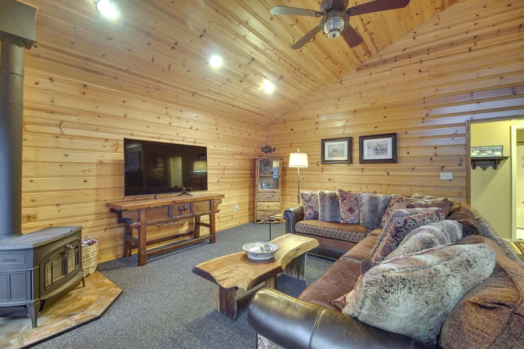 Boat Dock & Deck: Waterfront Cabin on Grand Lake