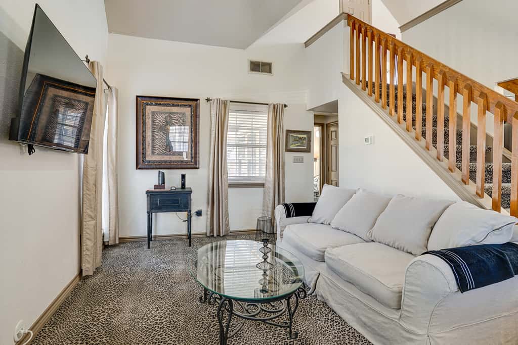 Walk to Shops: Centrally Located Fort Worth Home
