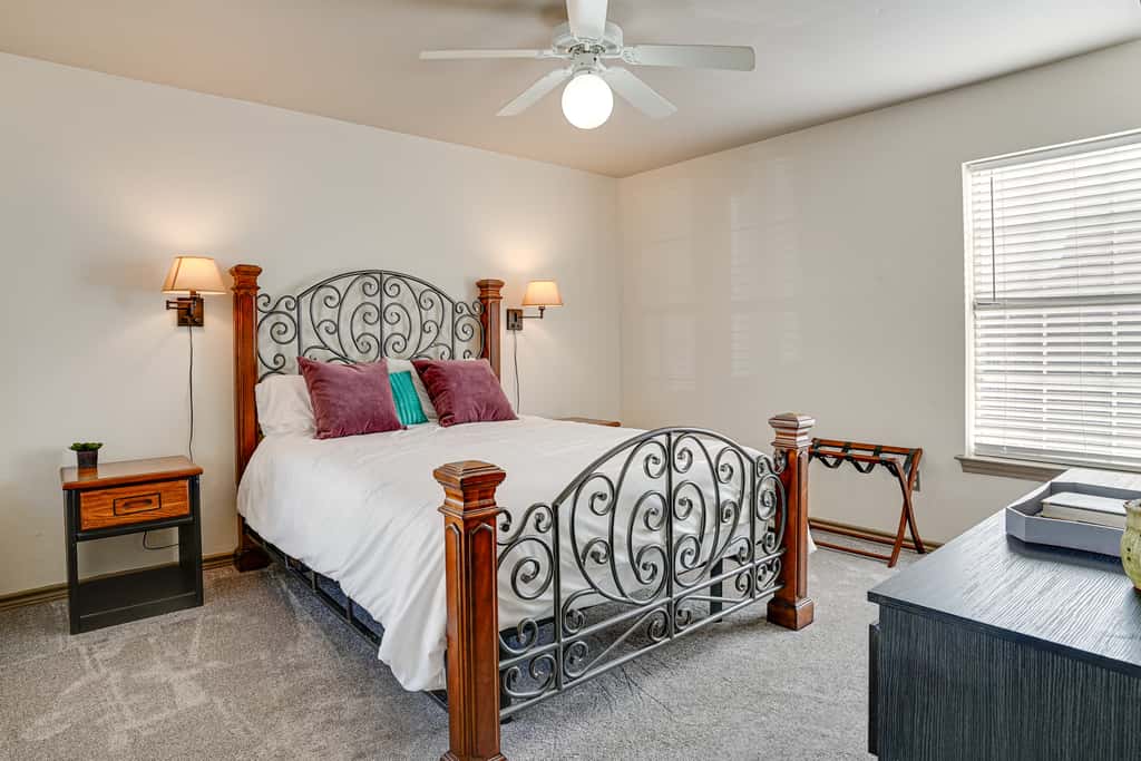 Walk to Shops: Centrally Located Fort Worth Home