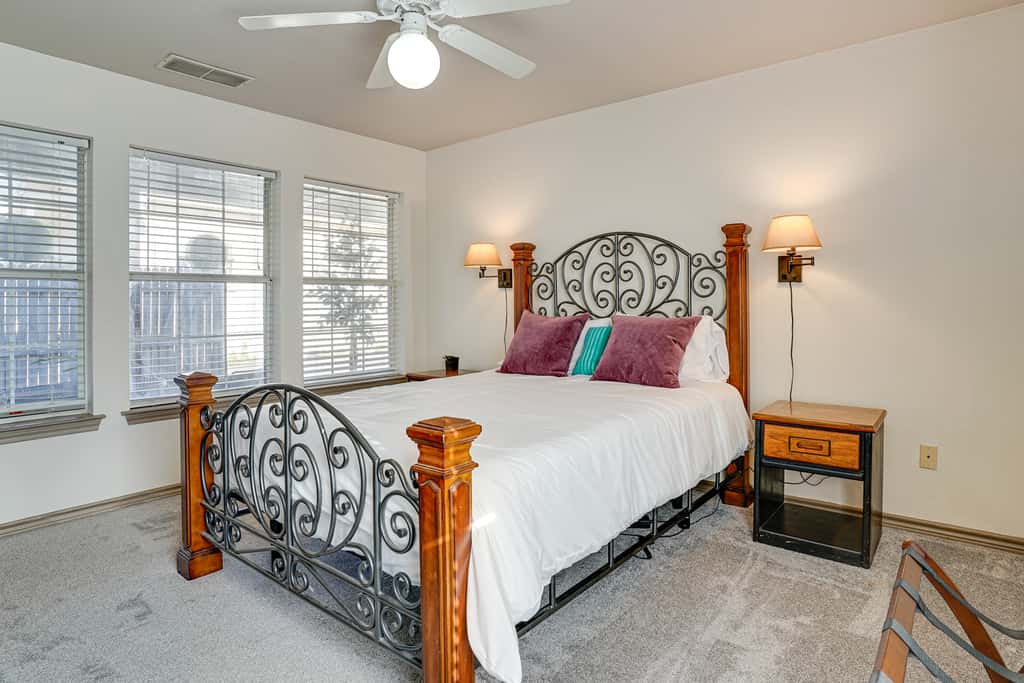 Walk to Shops: Centrally Located Fort Worth Home