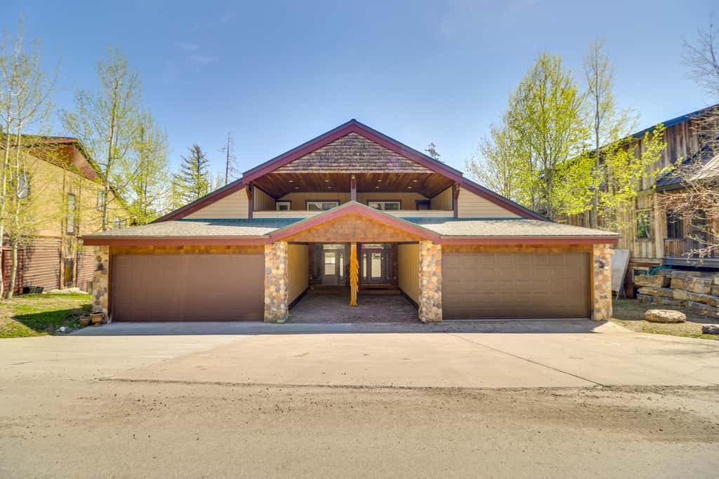 Ski-In/Ski-Out Whitefish Duplex w/ Hot Tub!