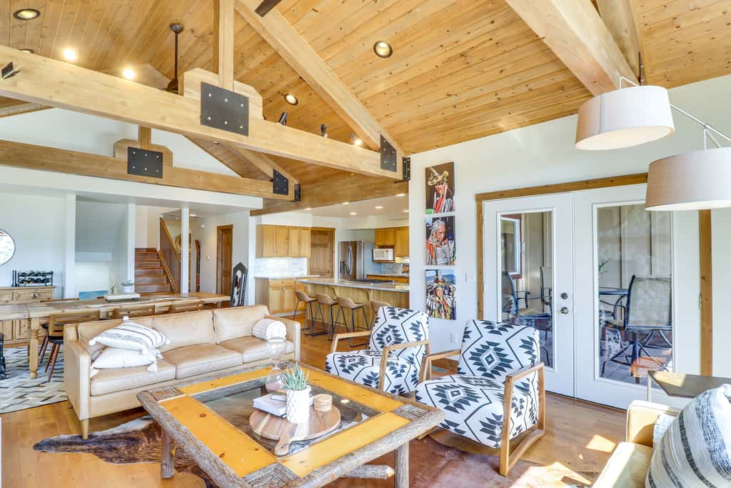 Ski-In/Ski-Out Whitefish Duplex w/ Hot Tub!