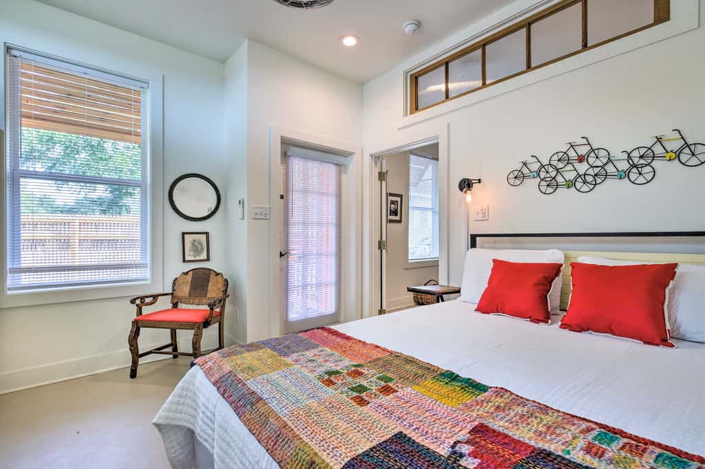 Walk to Beach from Chic Old Town Apartment w/ Yard