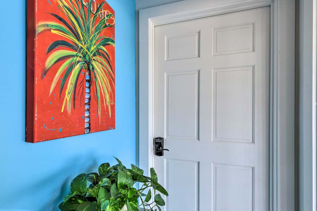 Walk to Beach from Chic Old Town Apartment w/ Yard