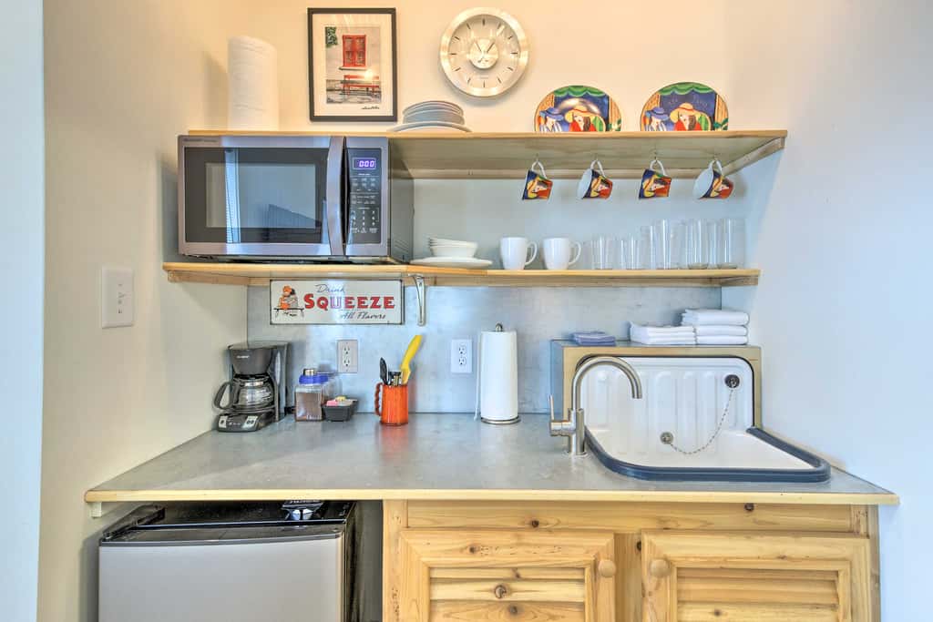 Walk to Beach from Chic Old Town Apartment w/ Yard