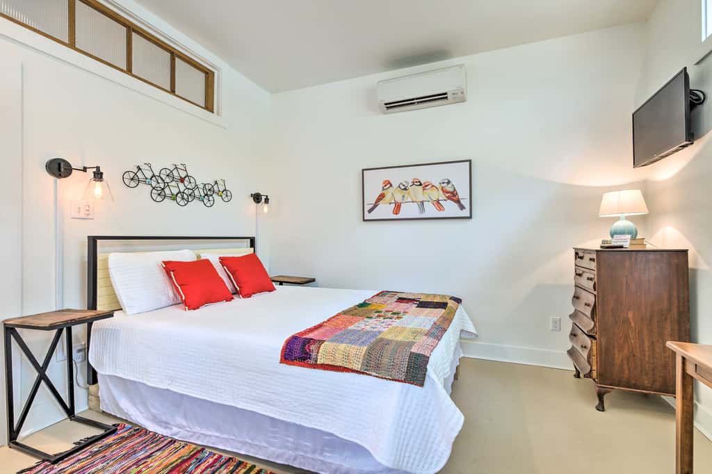 Walk to Beach from Chic Old Town Apartment w/ Yard