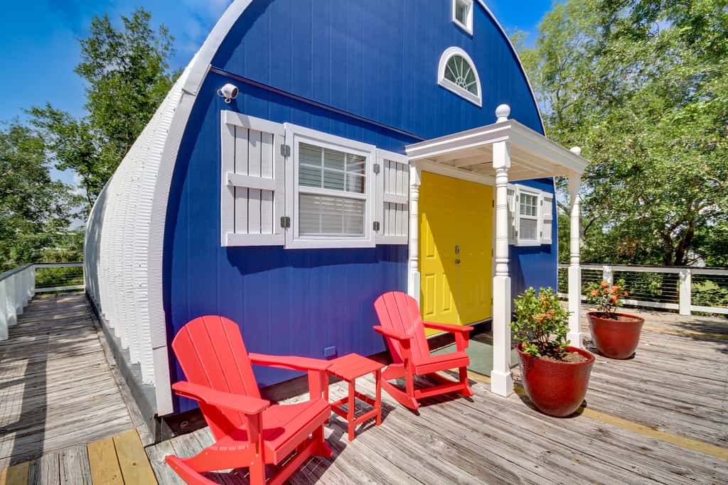 Wraparound Deck: Unique Bay St Louis Home on Canal