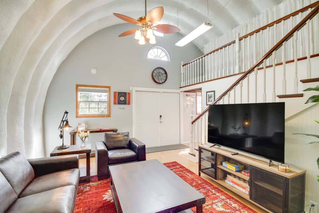 Wraparound Deck: Unique Bay St Louis Home on Canal
