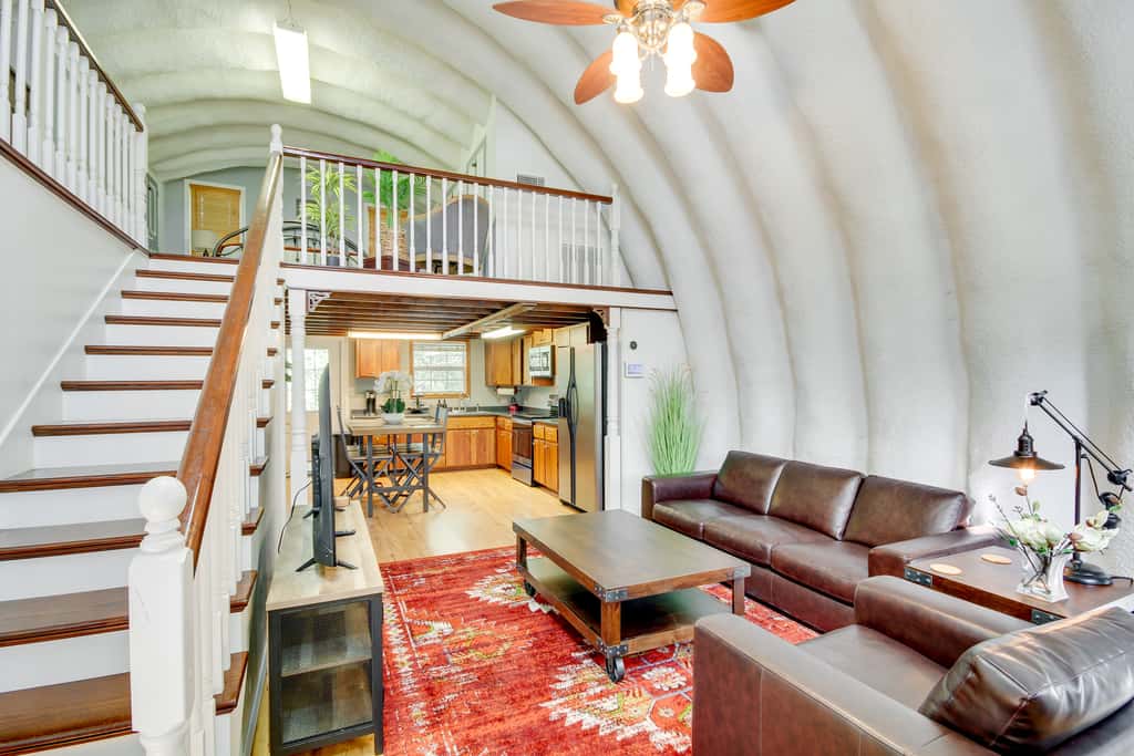 Wraparound Deck: Unique Bay St Louis Home on Canal