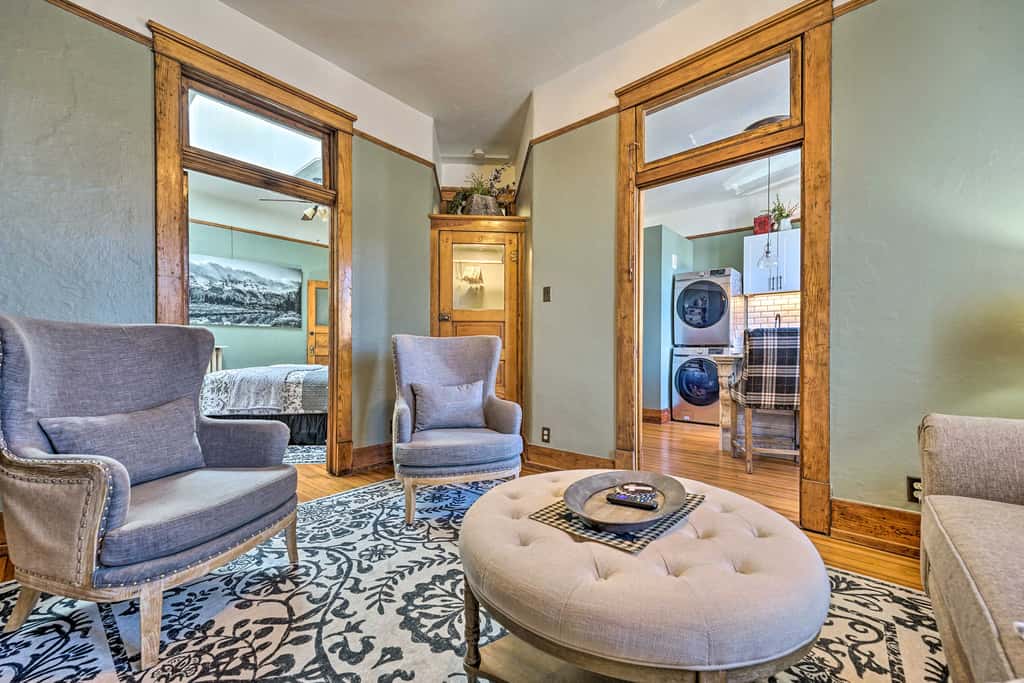 Walk to Shops & Restaurants: Dtwn Laramie Condo!