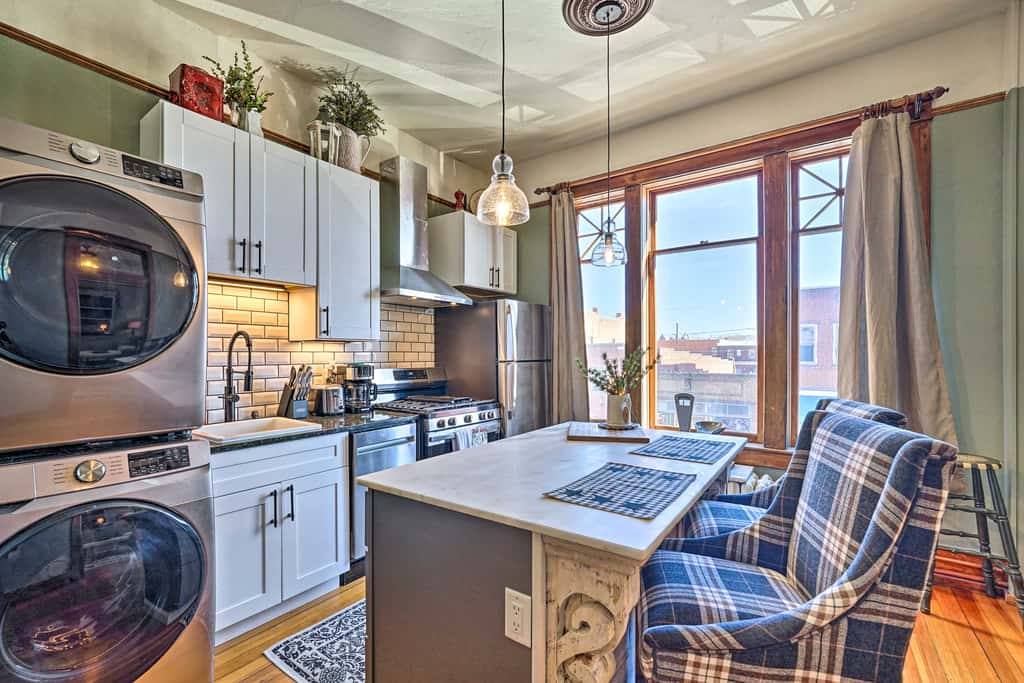 Walk to Shops & Restaurants: Dtwn Laramie Condo!