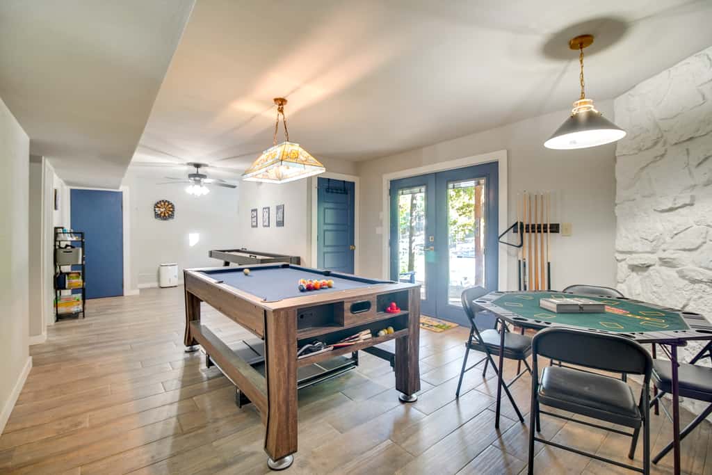 Game Room, Dock & Hot Tub: Grand Lake Getaway