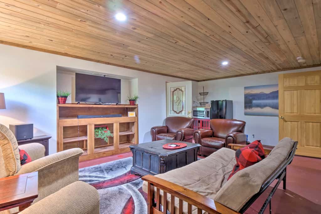 Roomy Alma Cabin w/ Pool Table: Ski, Hike, & Fish!
