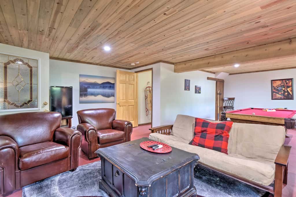 Roomy Alma Cabin w/ Pool Table: Ski, Hike, & Fish!