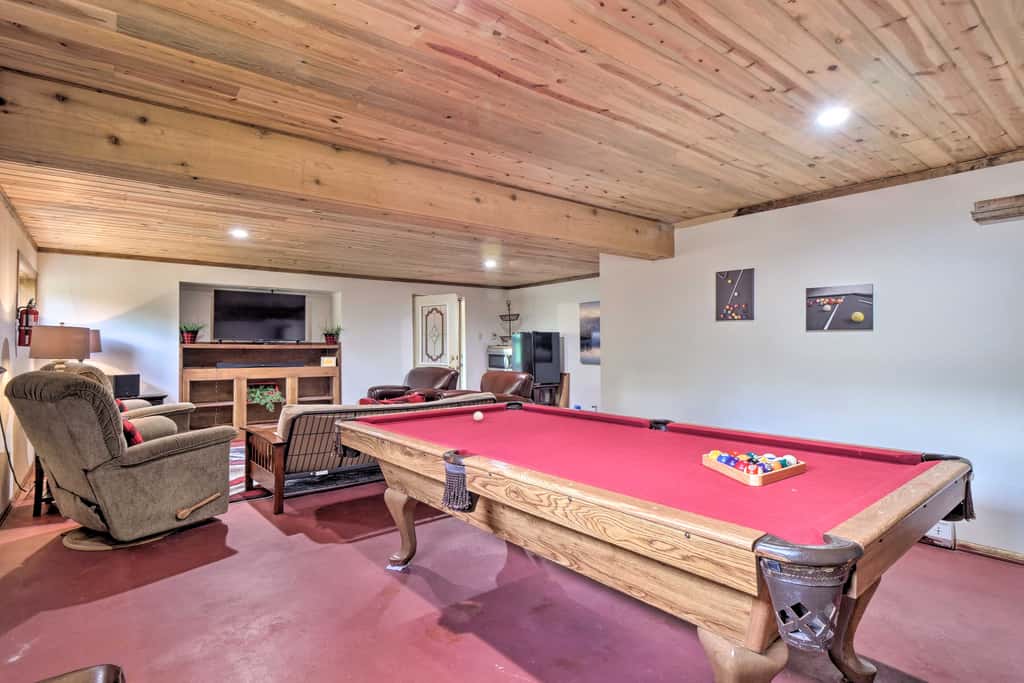 Roomy Alma Cabin w/ Pool Table: Ski, Hike, & Fish!