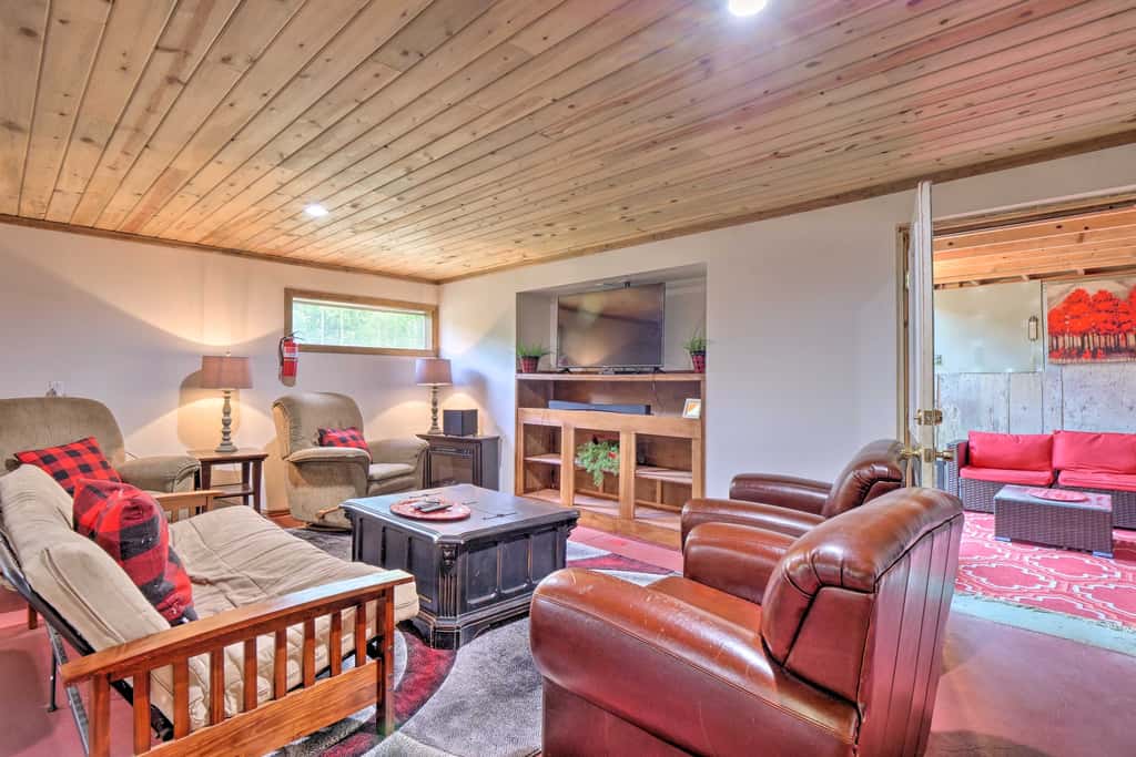 Roomy Alma Cabin w/ Pool Table: Ski, Hike, & Fish!