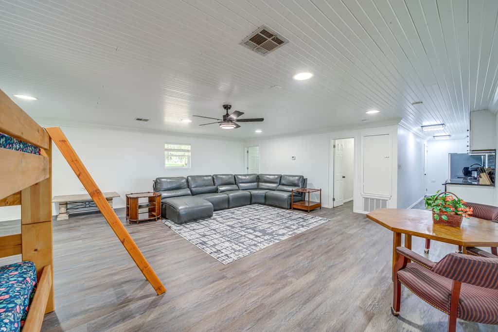 Waterfront Lake Eufaula Home: Dock & Beach Access!