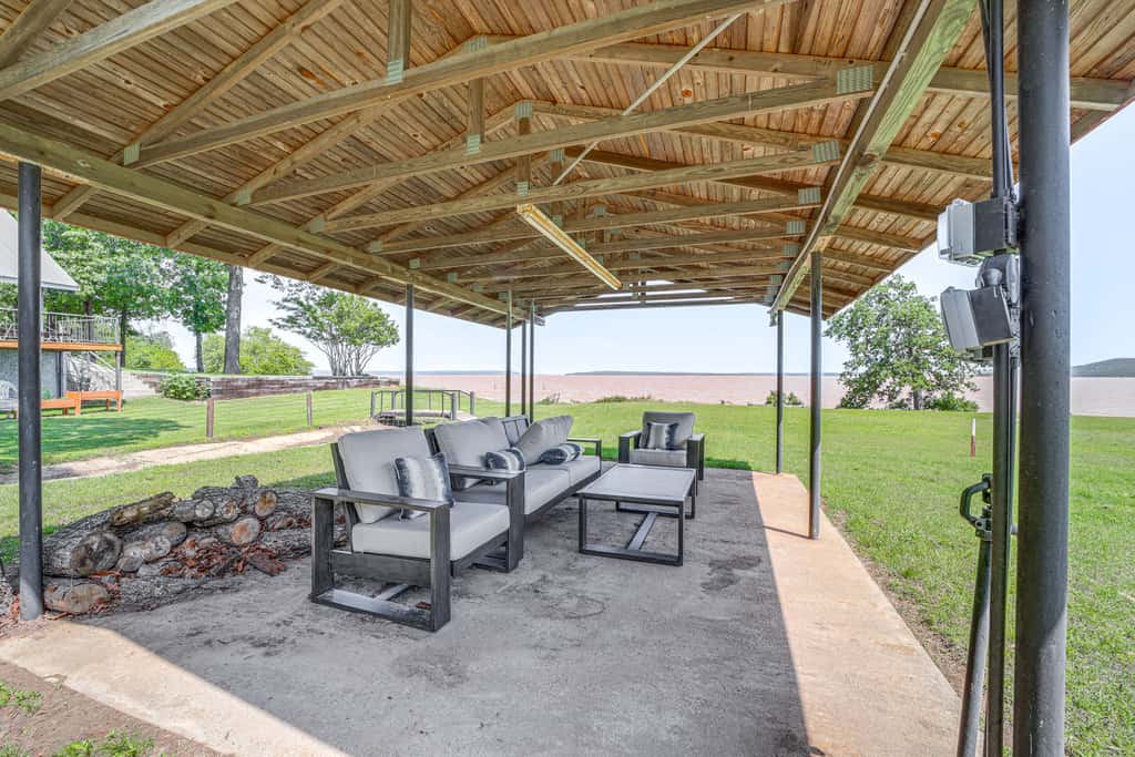 Waterfront Lake Eufaula Home: Dock & Beach Access!