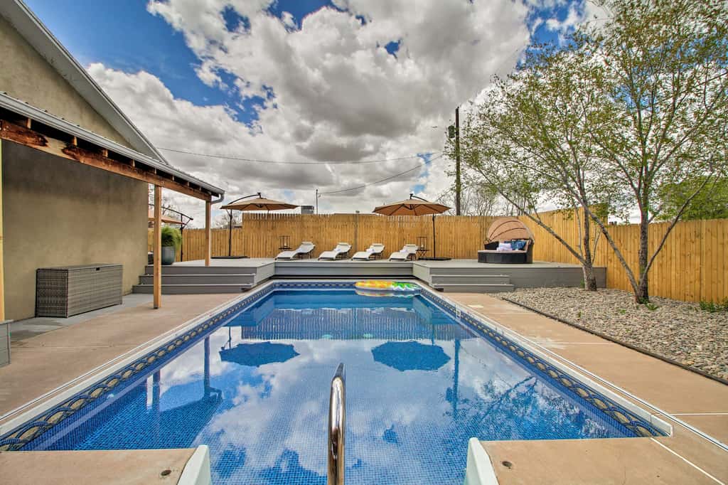 Luxury Albuquerque Home w/ Pool, Deck, + Hot Tub!