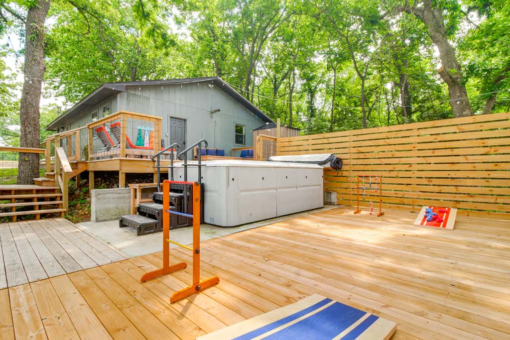 Waterfront ‘StoneHaven at Reed Point’ w/ Swim Spa!