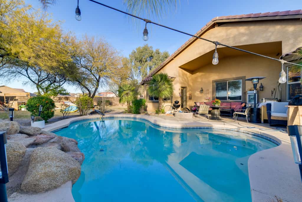 Outdoor Oasis w/ Private Pool! Casa Grande Escape