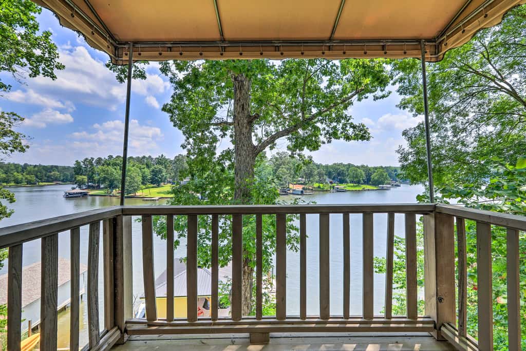 Lakefront Retreat w/ Deep Water + Great Views!
