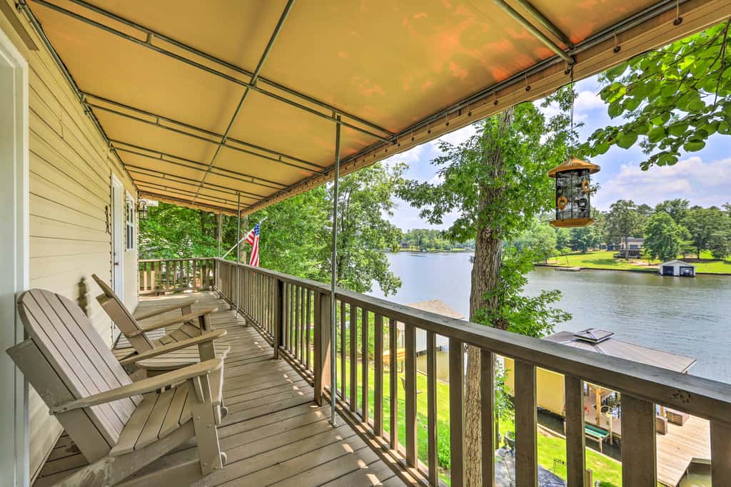 Lakefront Retreat w/ Deep Water + Great Views!