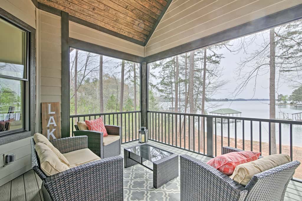 Lake Keowee Home with Balcony & Boat Dock!