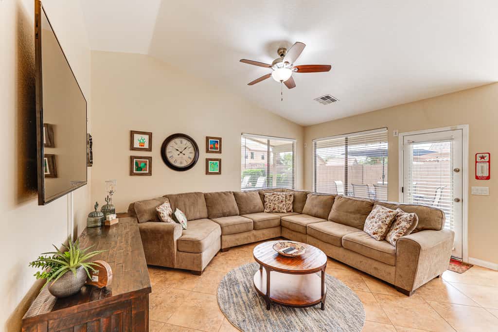 Sunny Maricopa Getaway w/ Private Pool + Fire Pit!