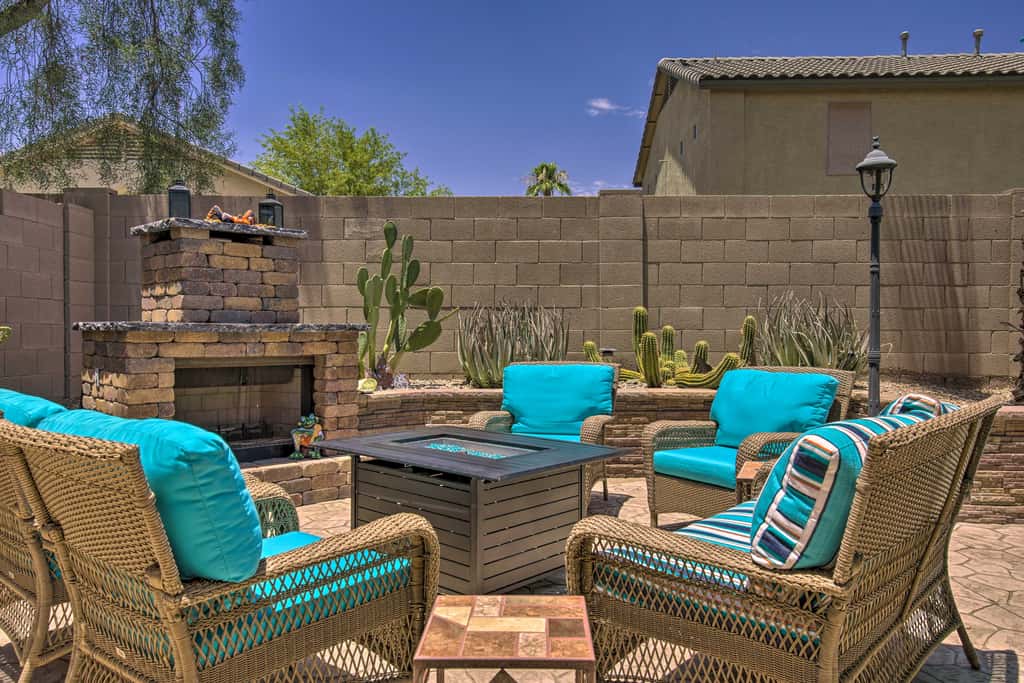 Chic Maricopa Getaway w/ Outdoor Oasis & Pool