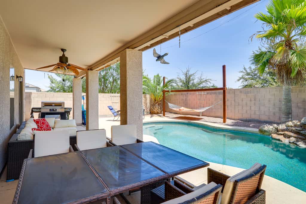 Cheerful Maricopa Gem w/ Home Theater & Game Room!