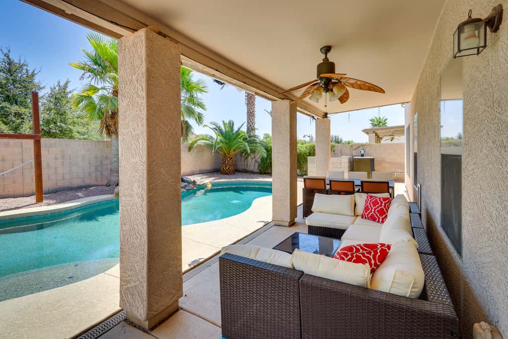 Cheerful Maricopa Gem w/ Home Theater & Game Room!