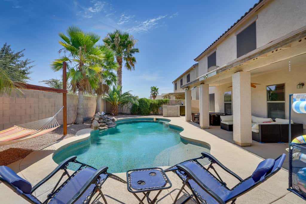Cheerful Maricopa Gem w/ Home Theater & Game Room!