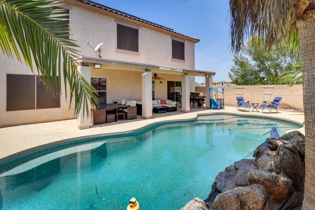 Cheerful Maricopa Gem w/ Home Theater & Game Room!