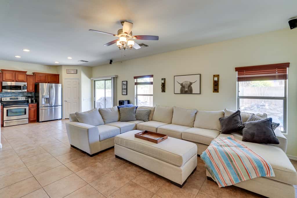 Cheerful Maricopa Gem w/ Home Theater & Game Room!